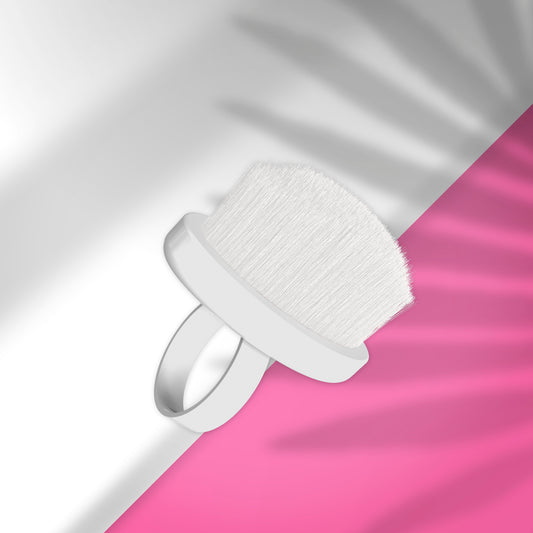 Spazzolina ad anello per manicure EXPERT per la rimozione della polvere (10 pezzi)