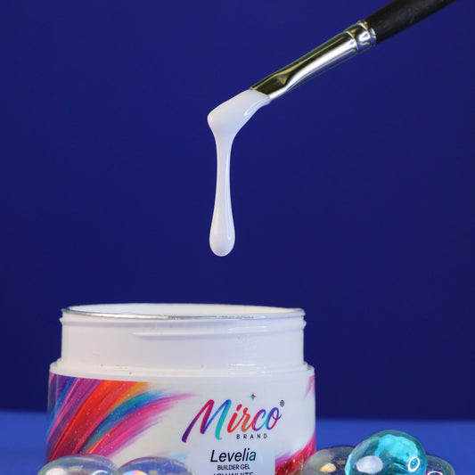 Levelia Builder Gel - Icy White