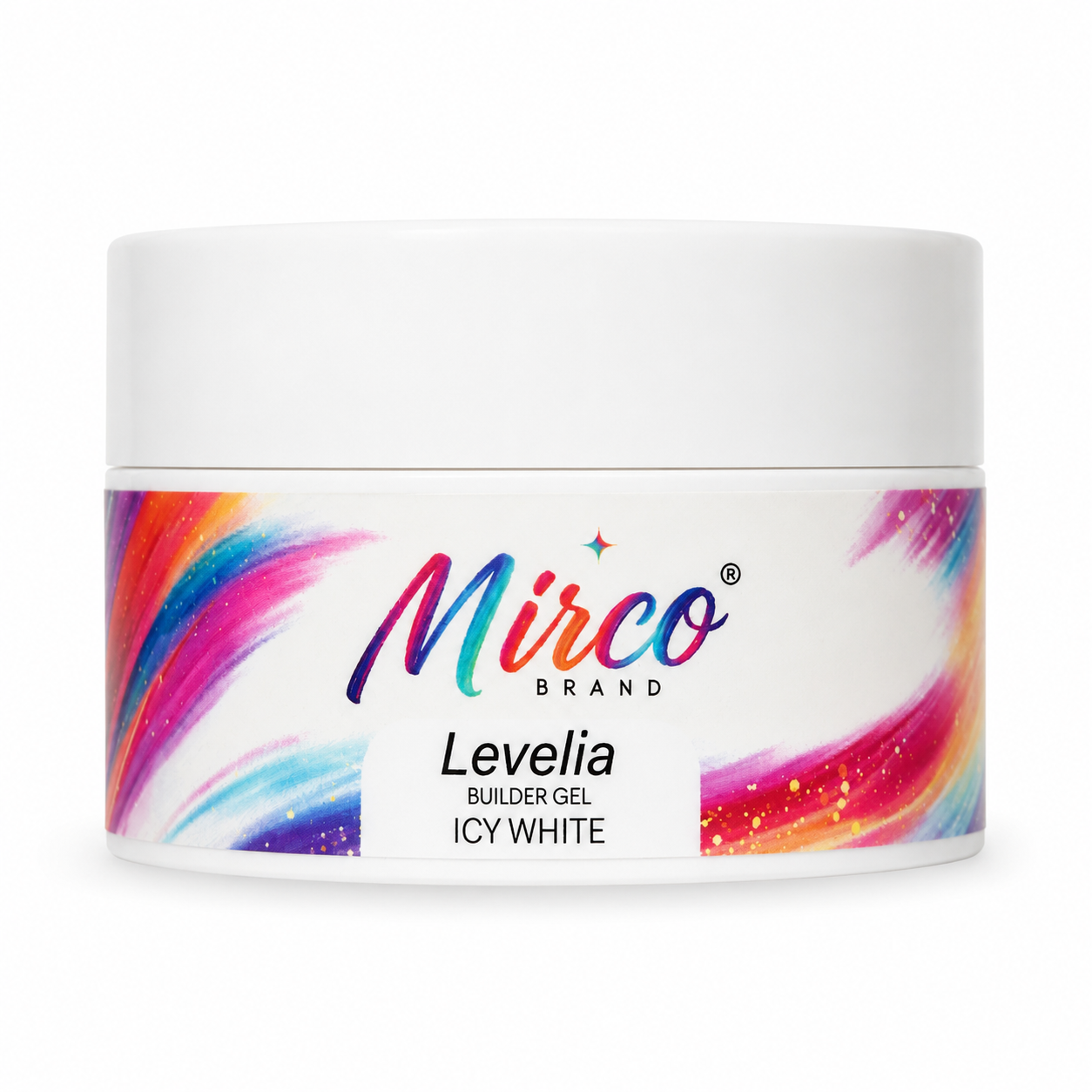 Levelia Builder Gel - Icy White