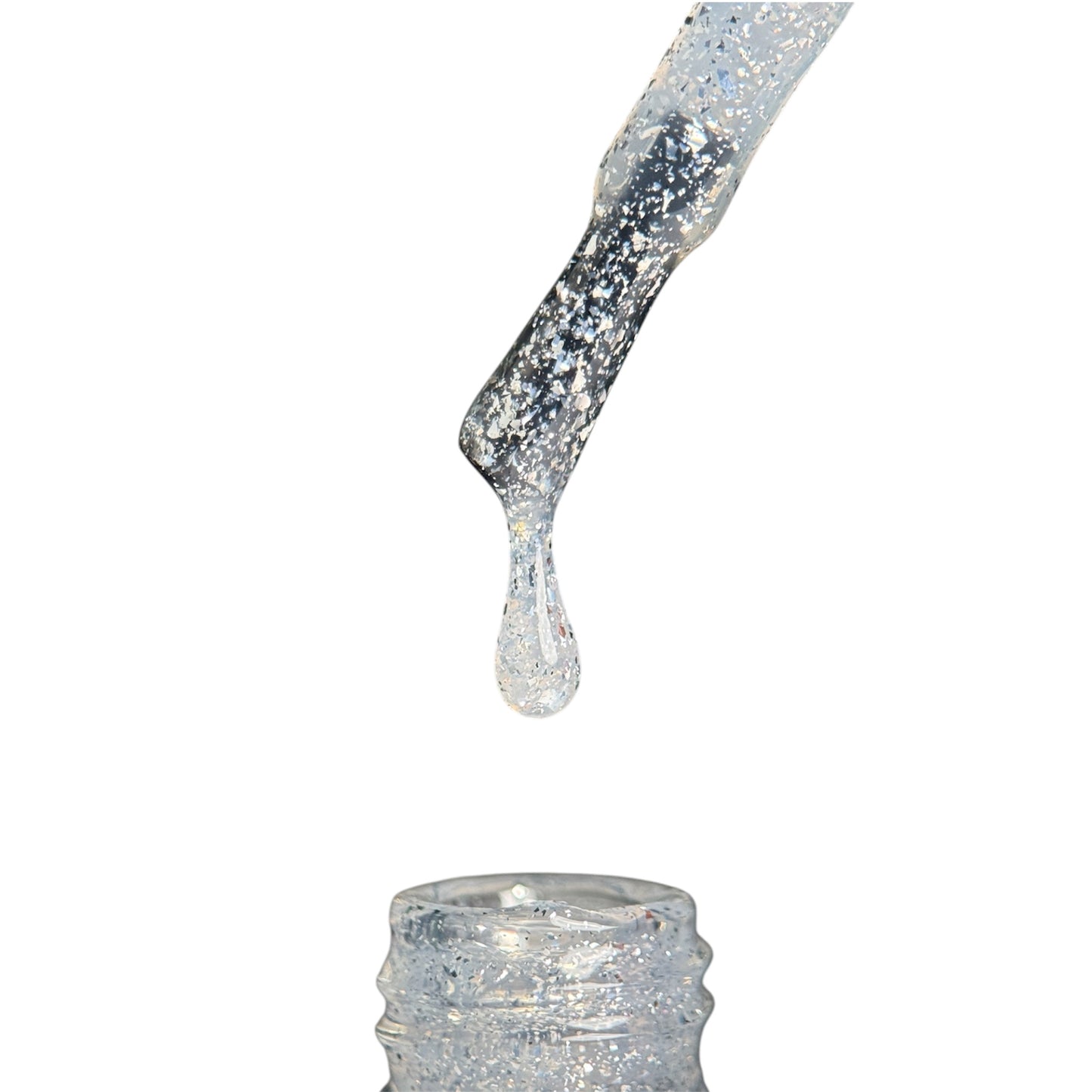 Top Coat - Silver Flakes Top Coat