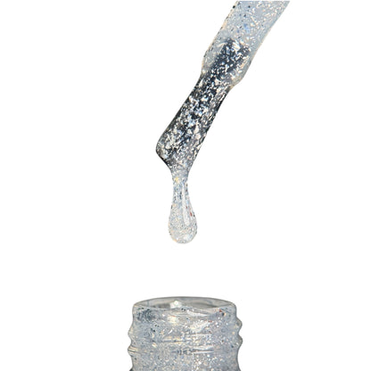 Top Coat - Silver Flakes Top Coat