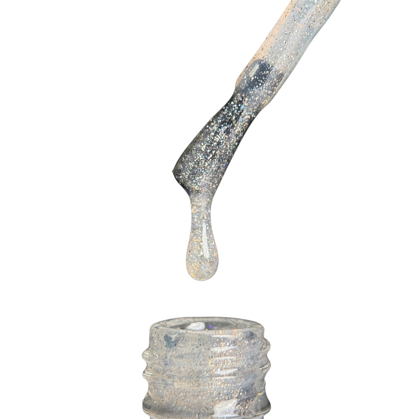 Top Coat - Silver Glitter Top Coat