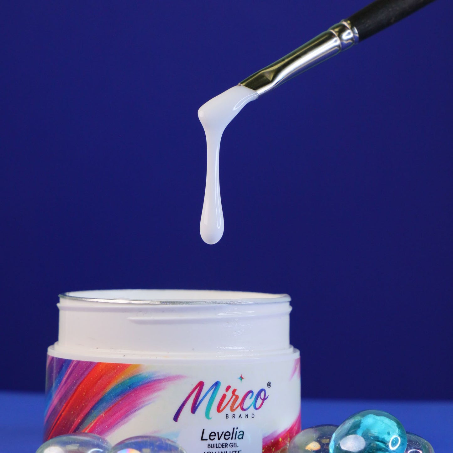 Levelia Builder Gel - Icy White