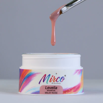 Levelia Builder Gel - Milky Rose
