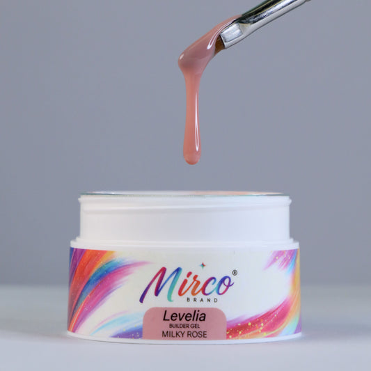 Levelia Builder Gel - Milky Rose