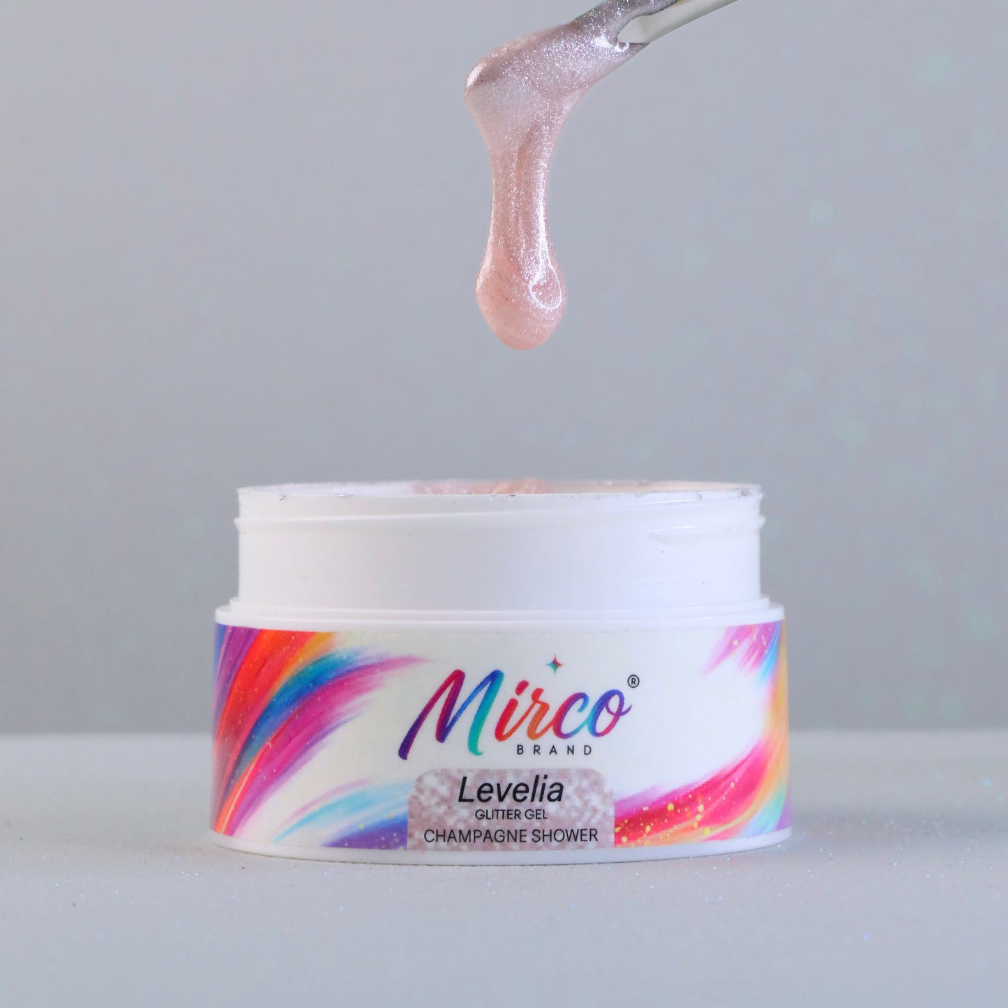 Levelia Glitter Gel - Champagne Shower