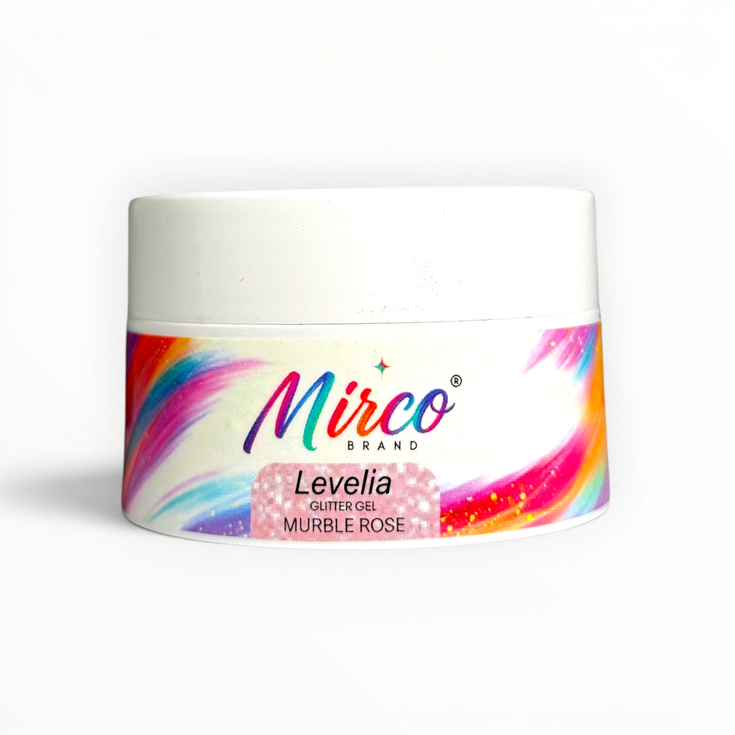 Levelia Glitter Gel - Murble Rose
